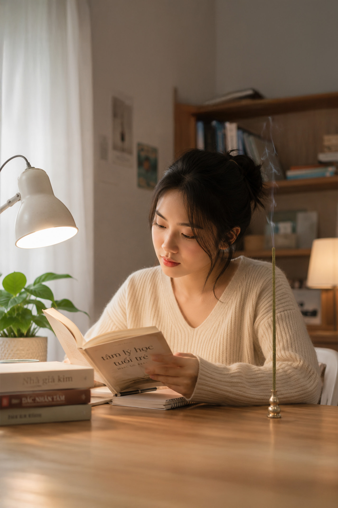 Đọc sách cùng hương