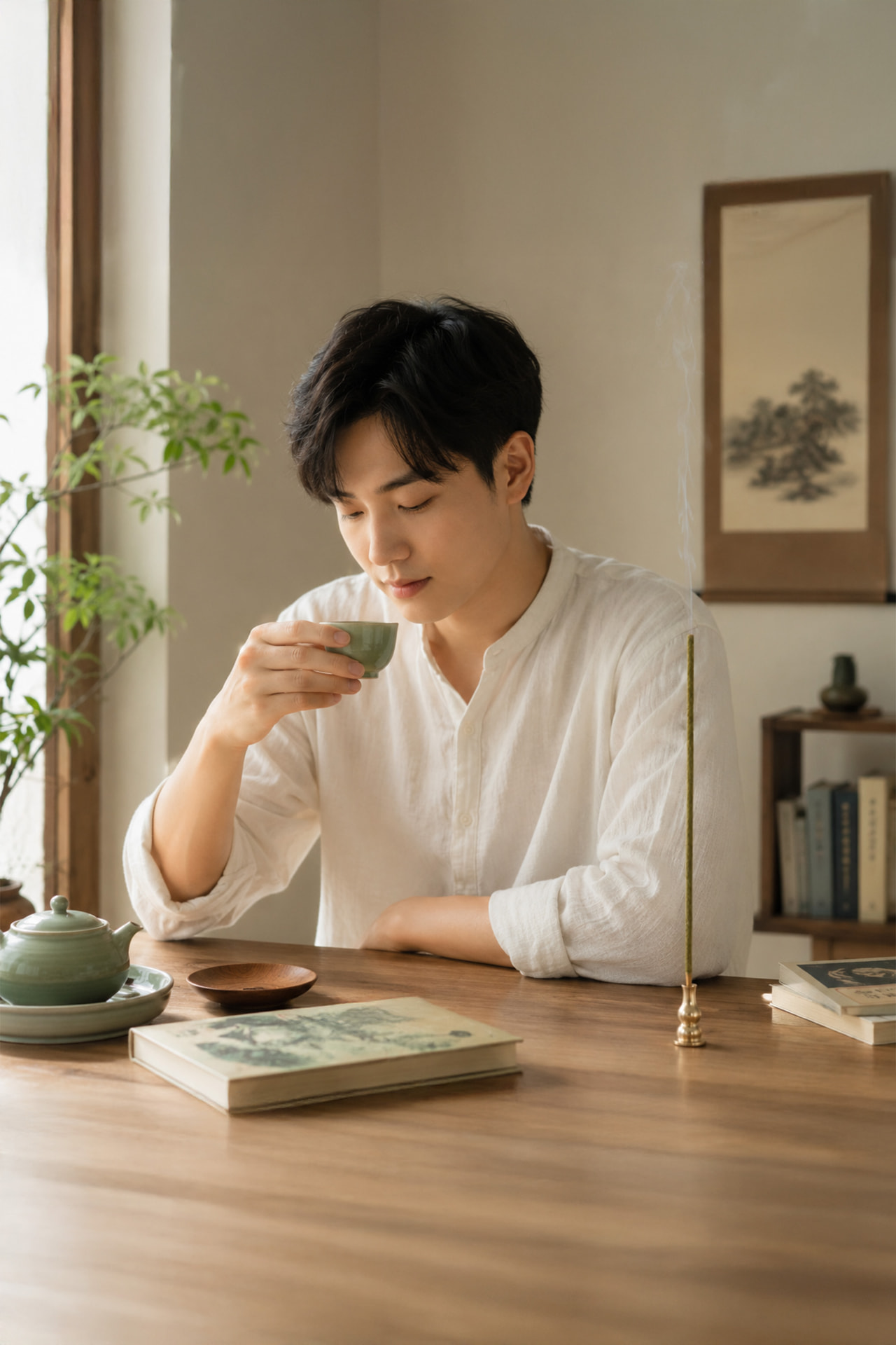 Thưởng trà cùng hương
